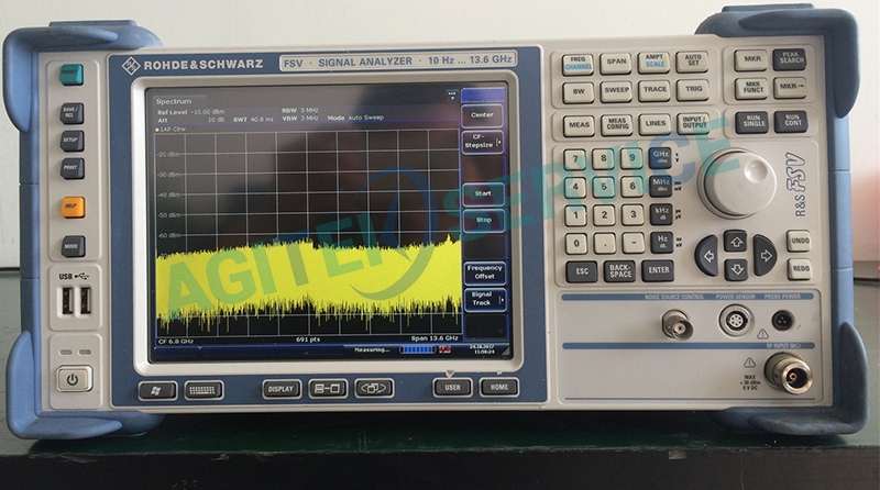 R&amp;S频谱分析仪FSV_13.6G开机后蓝屏维修